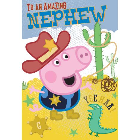 Nephew Peppa Pig Birthday Card £1.99